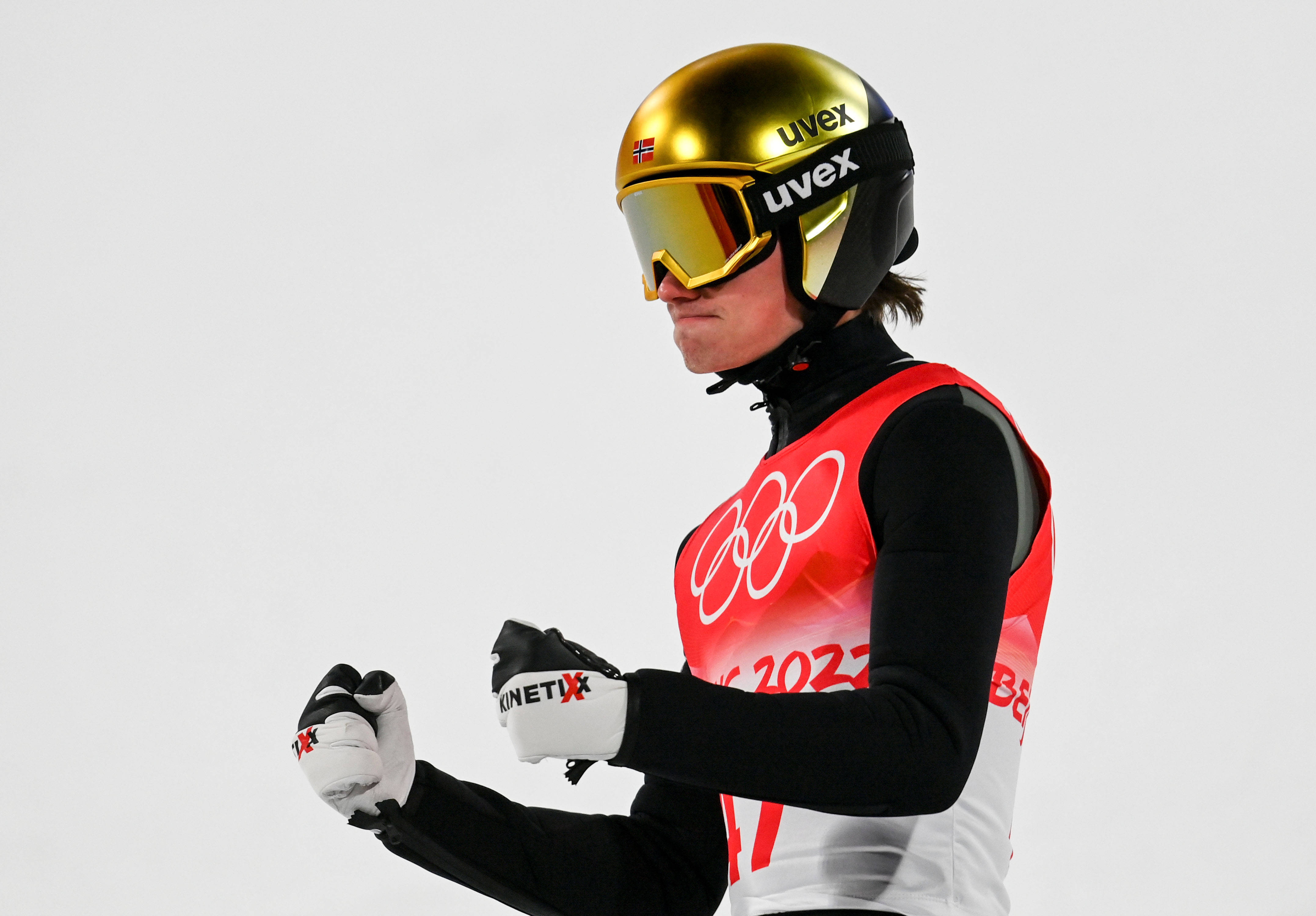 挪威选手在滑雪比赛中夺得双料金牌